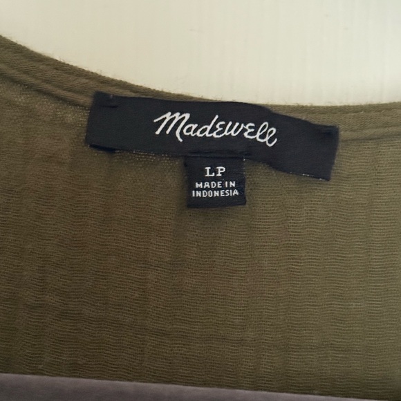 Madewell Sleeveless Button-Down Dress - Picture 5 of 5